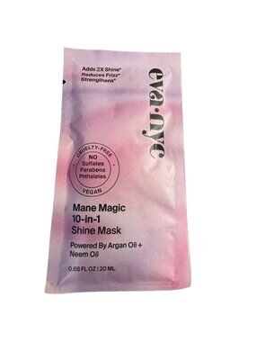 EVA NYC Mane Magic 10 in 1 Shine Mask Argan Oil Neem Oil 0.68oz/20mL